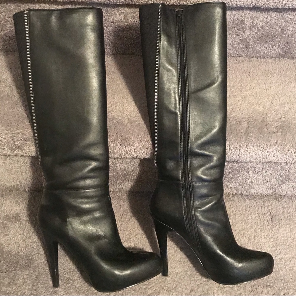 Aldo knee high leather boots